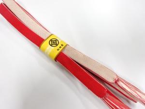 未使用品　正絹　手組帯締め